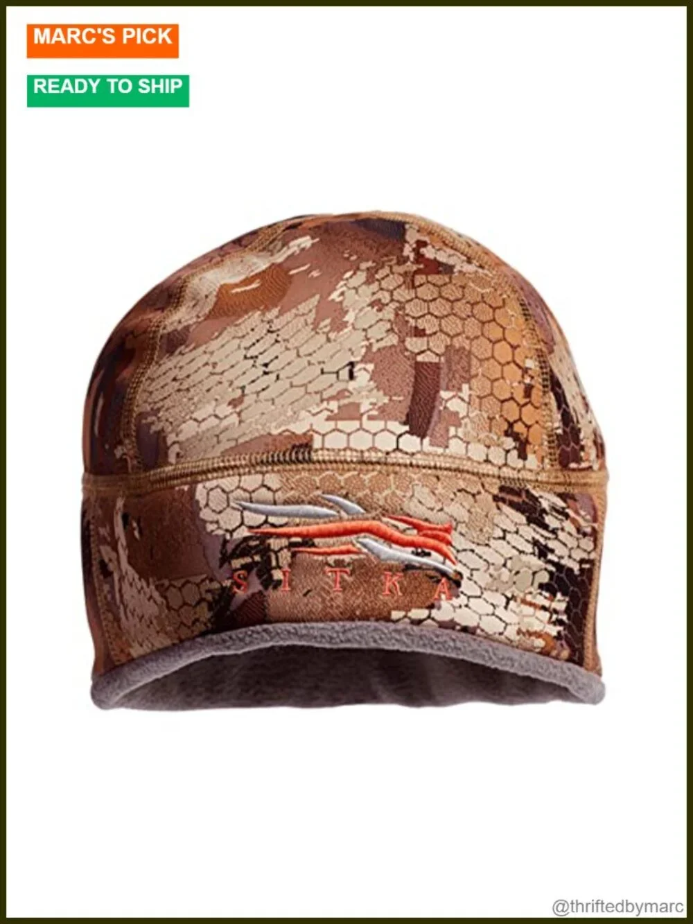 Windproof Hunting Beanie - 100% Polyester Stretch Fit for Outdoor Activities